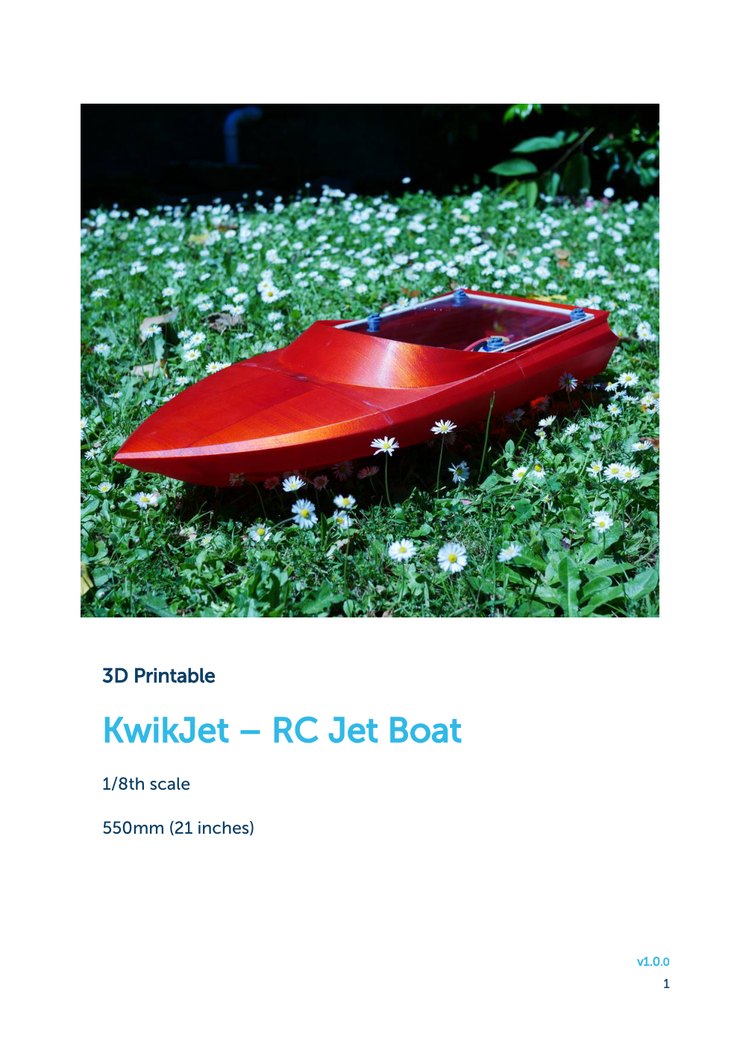 Cover of the KwikJet build guide